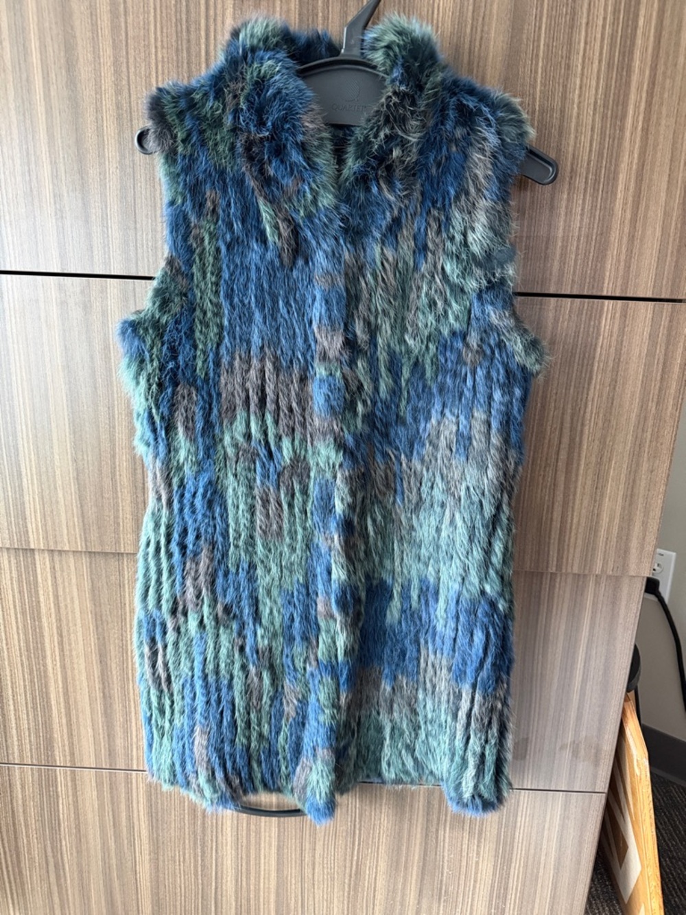 NWOT Genuine rabbit fur vest